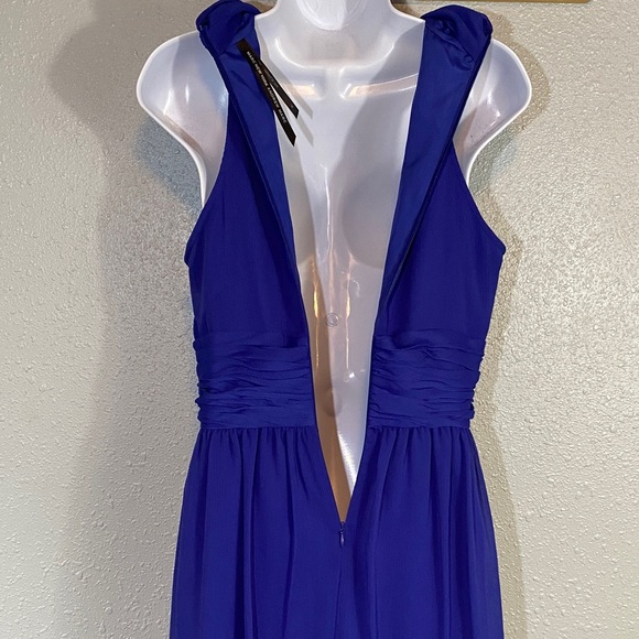 Marc New York Formal Royal Blue Halter Dress - Picture 5 of 8